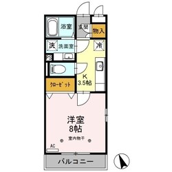 アネシス城北 Ｃの物件間取画像